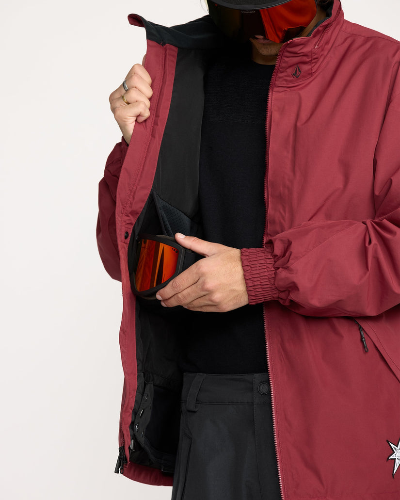 Veste Gore-Tex Longo - Burnt Red