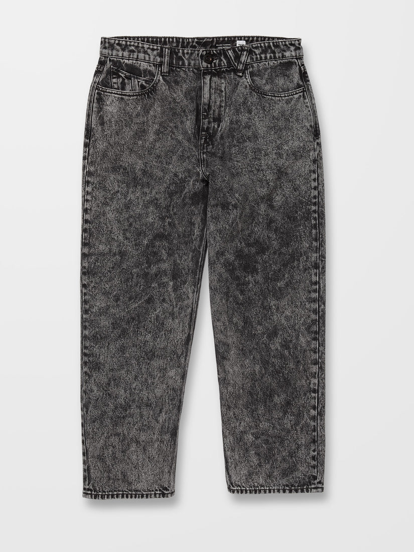 Billow Tapered Jeans - LIGHT ACID BLACK (A1912301_LAB) [3]