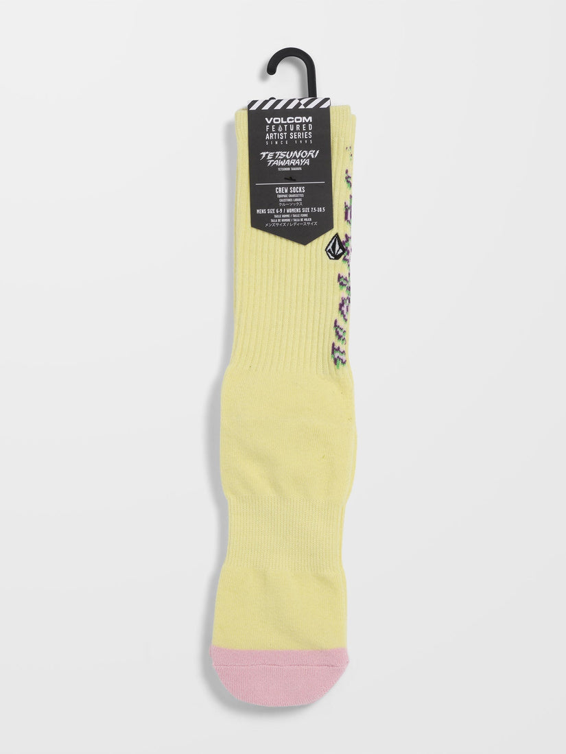 Tetsunori Socks - AURA YELLOW (D6312405_AUR) [3]
