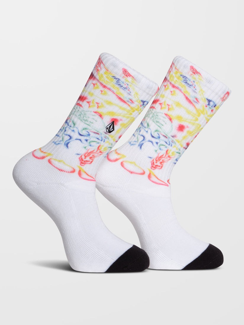 FA SAM RYSER SOCK PR (D6332305_WHT) [F]