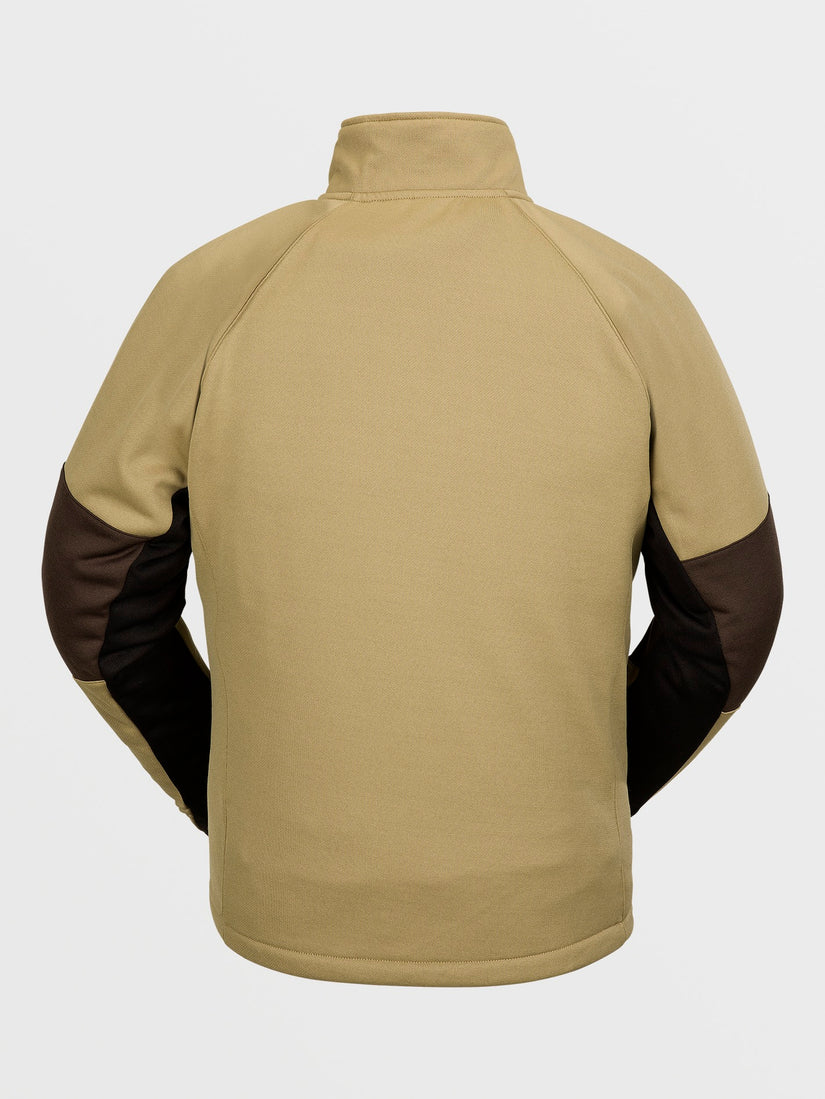 Tech Fleece Zip Sweatshirt - DARK KHAKI (G4152400_DKA) [B]