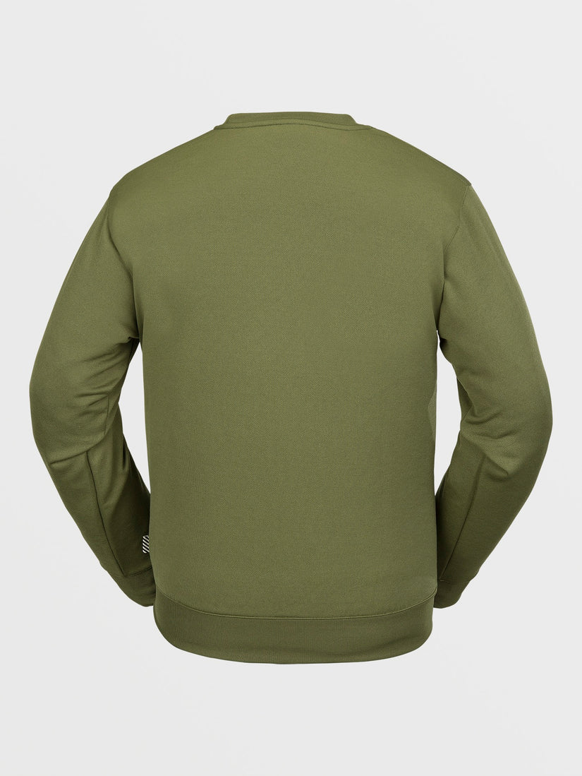 Core Hydro Crew Sweatshirt  - MILITARY (G4652402_MIL) [B]