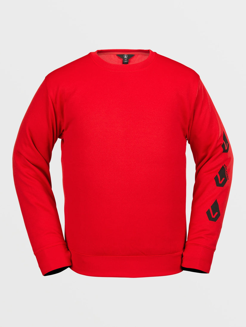 Core Hydro Crew Sweatshirt  - RED (G4652402_RED) [F]