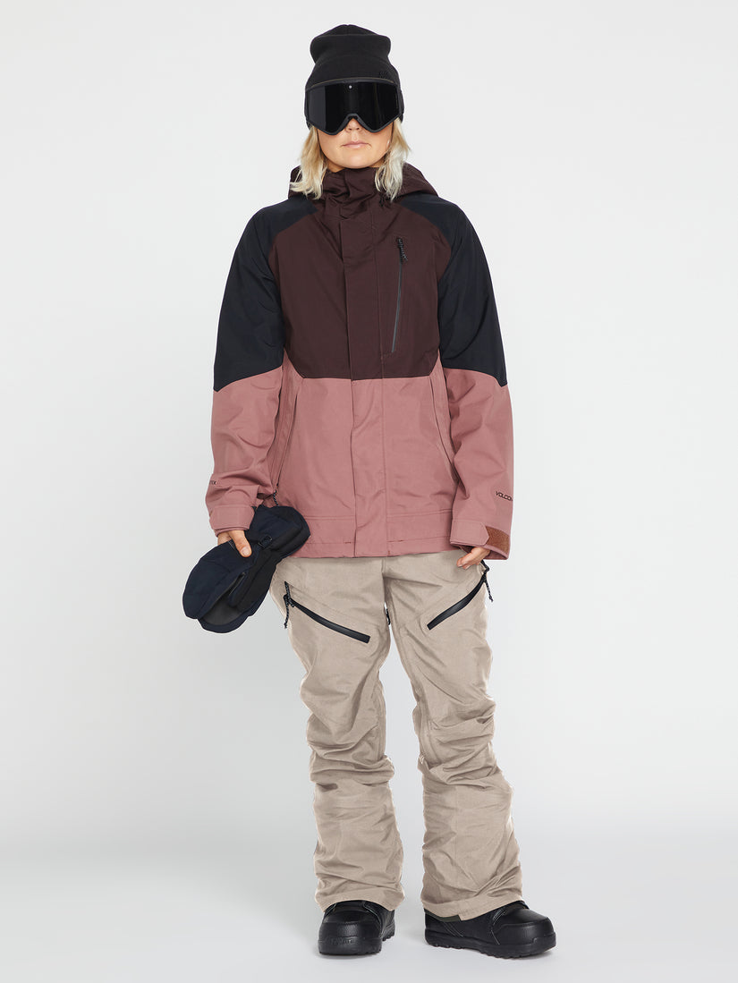 ELM STRETCH GORE BIB OVERALL (H1352309_SAN) [F]