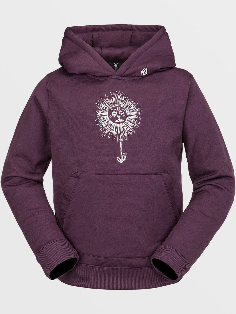 Youth Riding Hoodie - BLACKBERRY - (KIDS) (I4152402_BRY) [F]