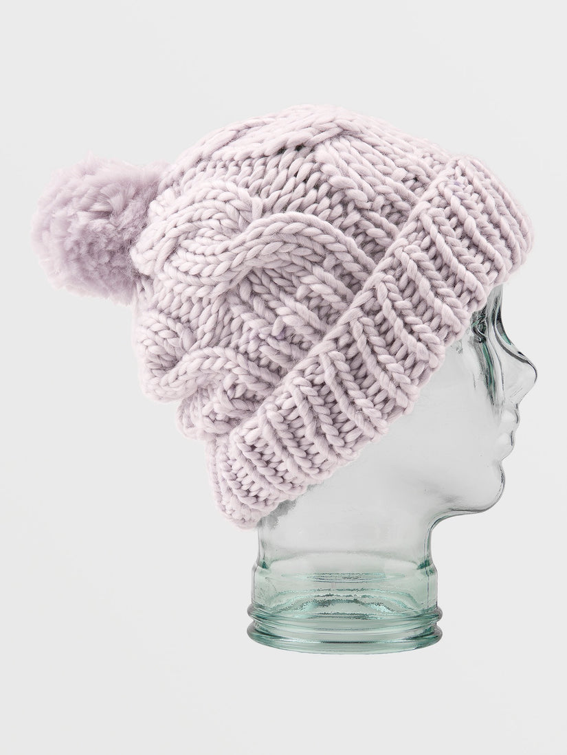 Hand Knit Bobble Beanie - CALCITE (K5852400_CLT) [B]